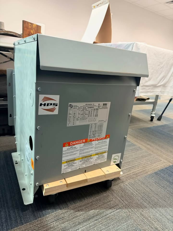 Hammond Power Sentinel G 25 kVA dry-type distribution transformer, 480V to 208Y/120V (SG3N025LE), new (2024) — Electrical Trader