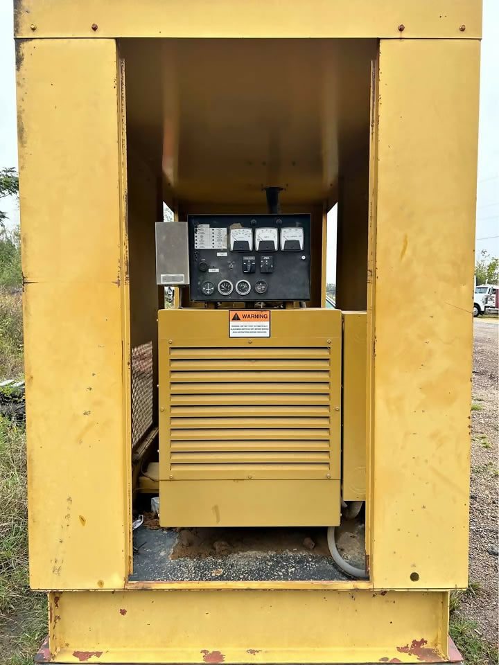 80 kW Industrial Diesel Generator – Cummins 6.5 Engine – Used