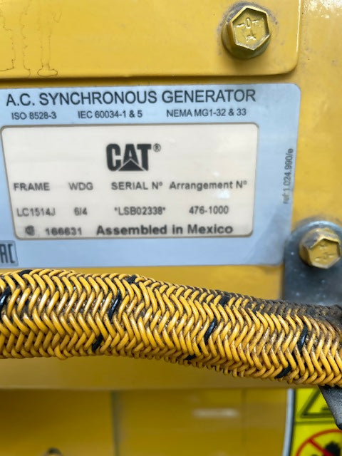 CAT XQ35 Portable Diesel Generator – 27kW Prime (2019, Tier 4 Final)