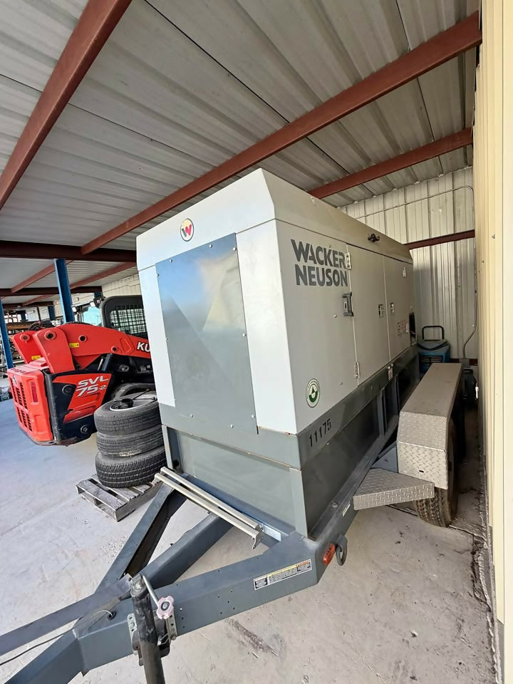 Wacker Neuson G120 Mobile Diesel Generator Trailer – 2014