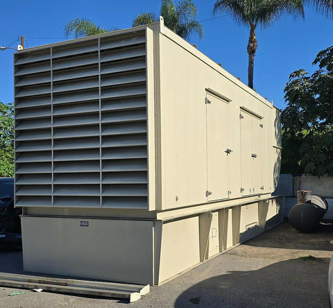 2016 Caterpillar C32 1000kW diesel generator set, 480V 3-phase, used — Electrical Trader