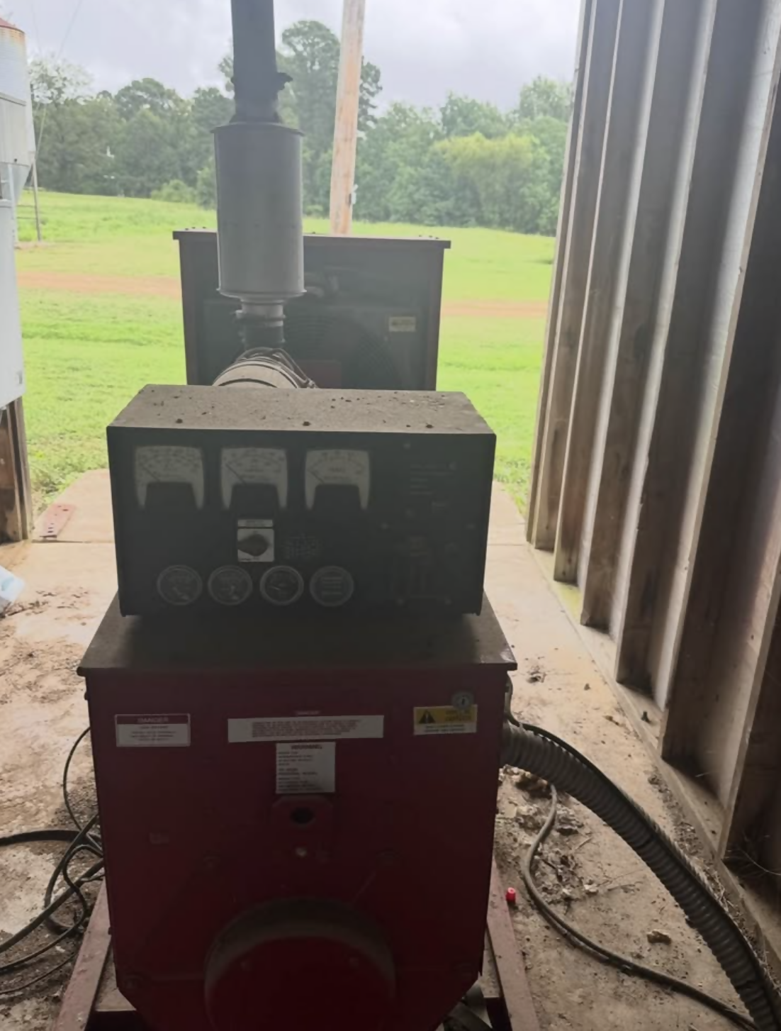 100 kW John Deere Diesel Generator w/ ATS – 611 Hours – Used