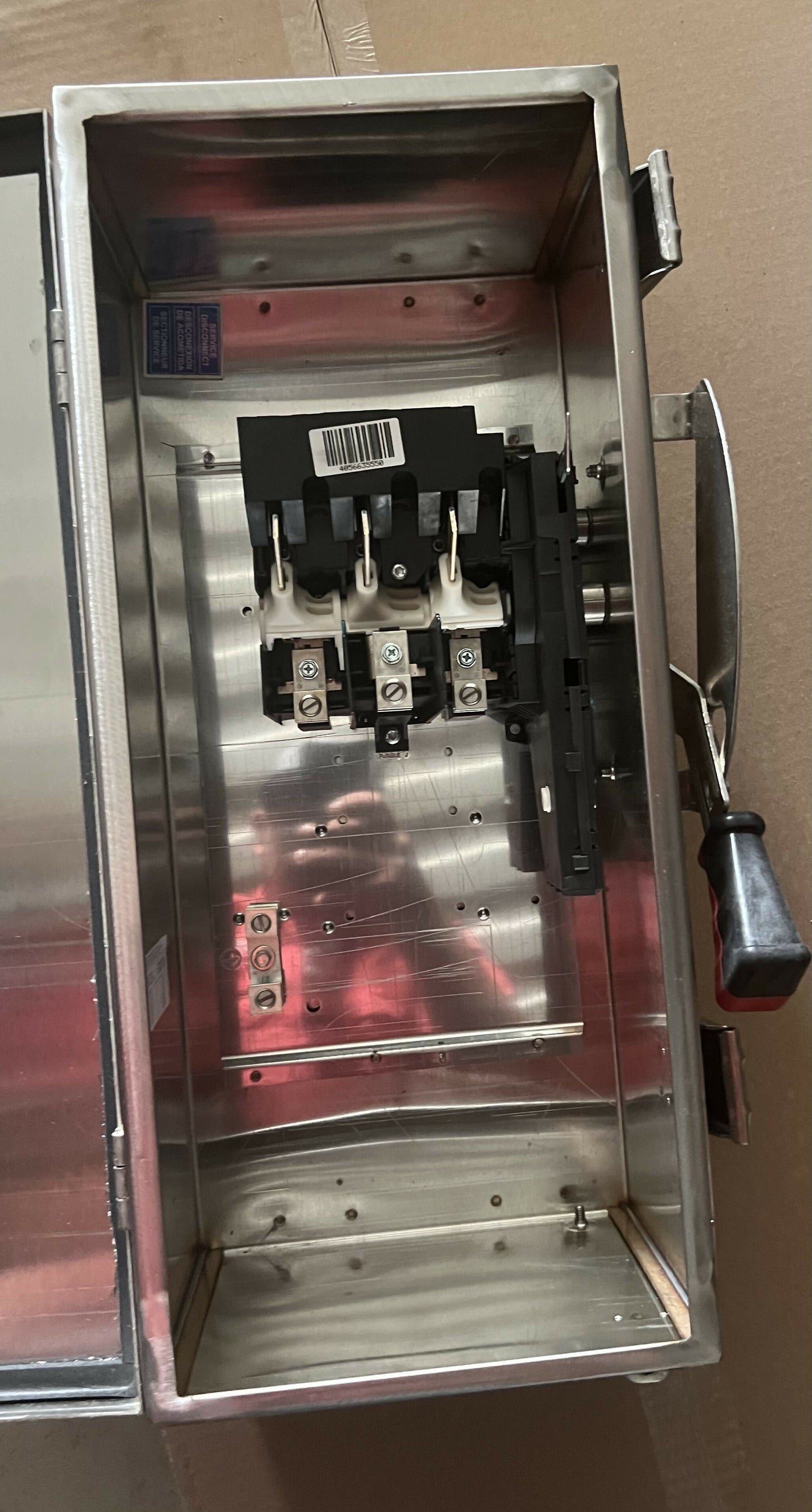 Square D HU363DS Nema 4X SS disconnect