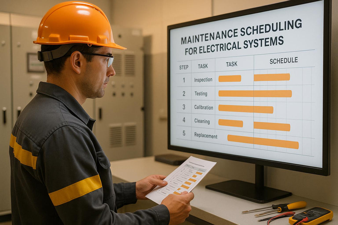Maintenance Electrical Table Maintenance Scheduling for Electrical Systems: Step-by-Step ...
