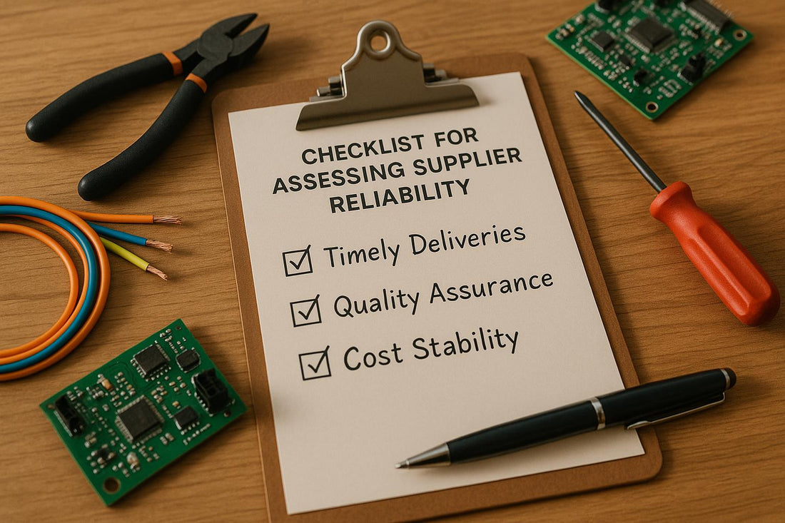 Checklist for Assessing Supplier Reliability