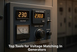Top Tools for Voltage Matching in Generators