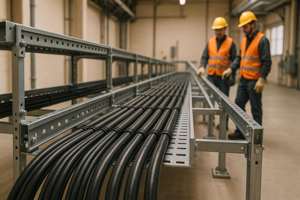 Medium Voltage Cable Tray Installation Steps