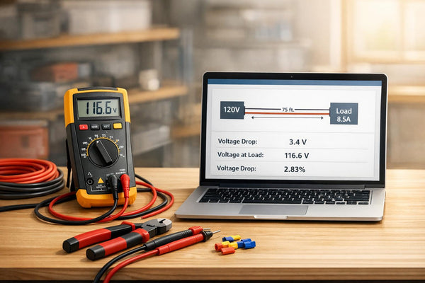 Voltage Drop Calculator for Safe Wiring