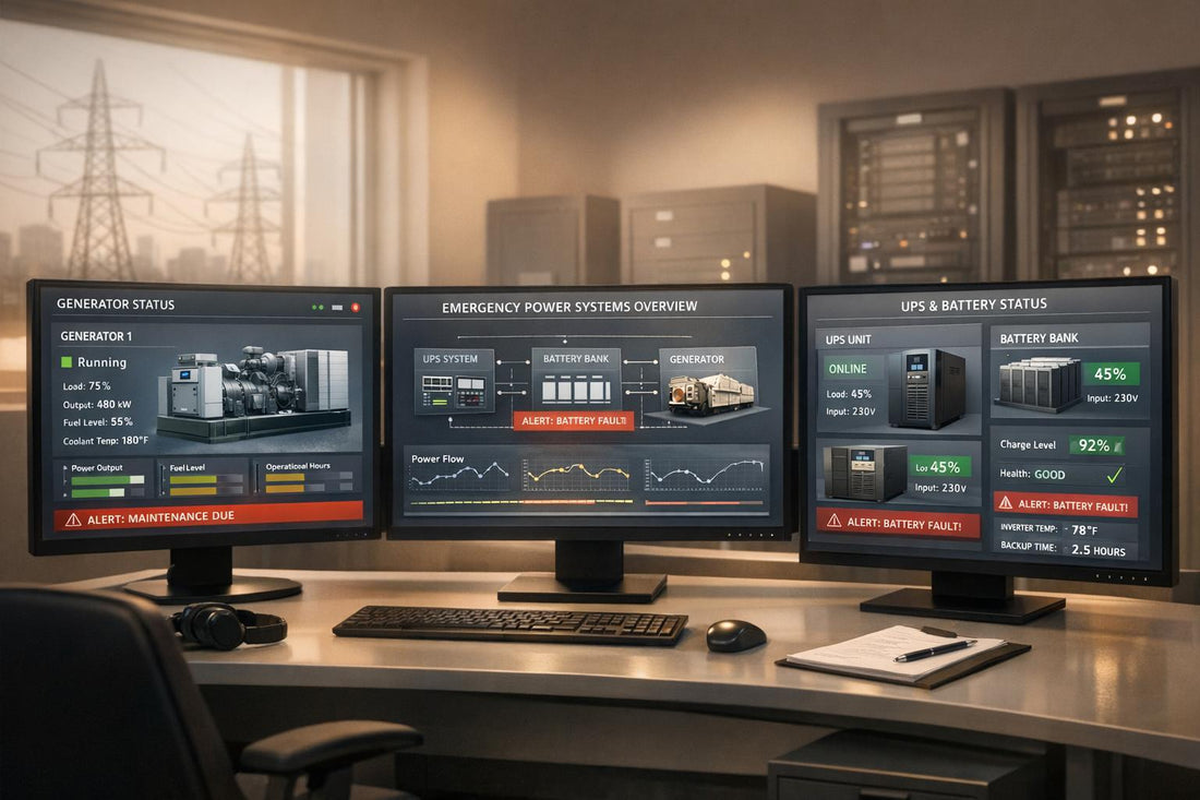 How Remote Monitoring Improves Emergency Power Systems