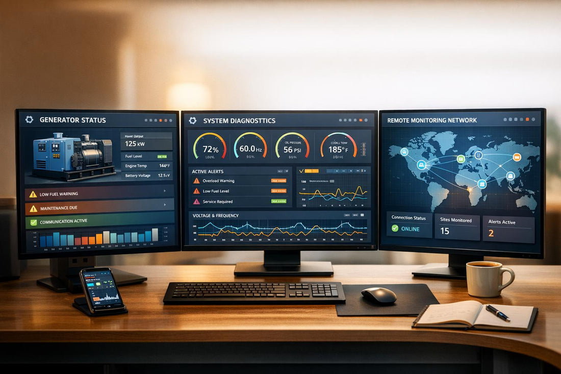 Generator Status Monitor Ultimate Guide to Remote Generator Monitoring – Electrical Trader