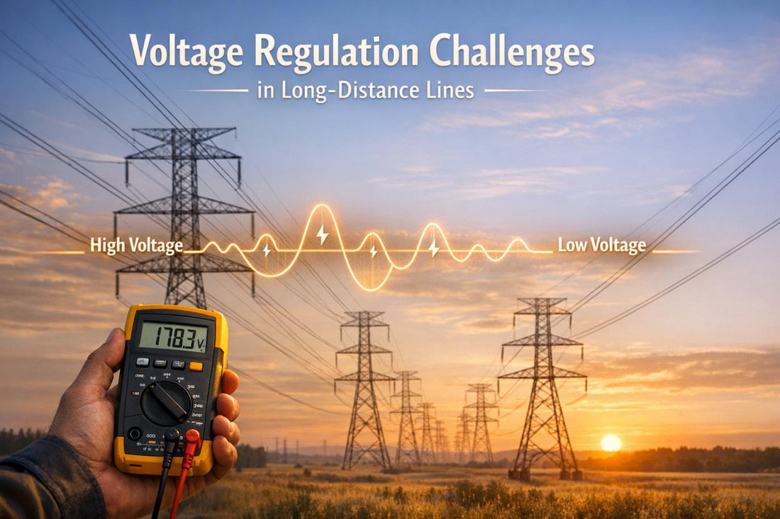 Voltage Regulation Challenges in Long-Distance Lines