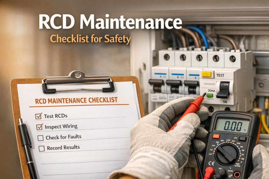 RCD Maintenance Checklist for Safety