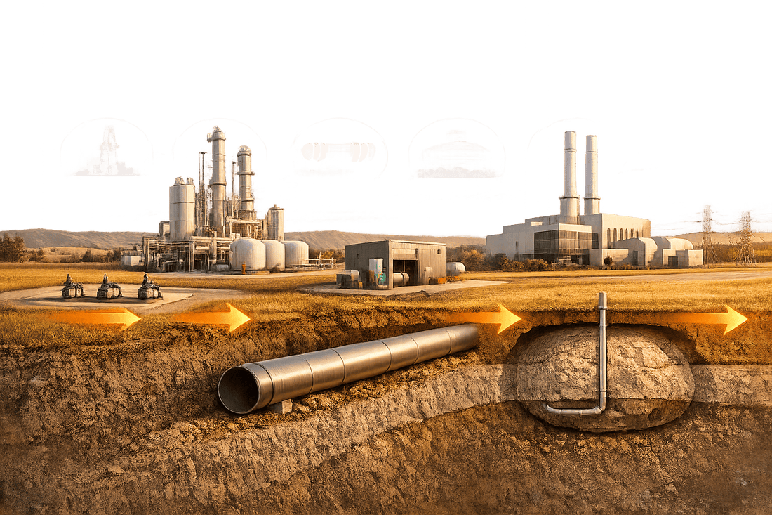 How Natural Gas Supply Chains Work for Power Plants
