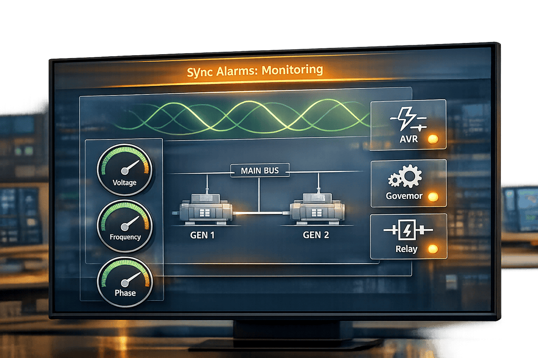 Generator Sync Alarms: Key Features