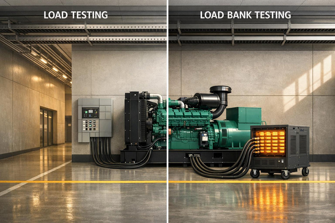 Load Testing vs. Load Bank Testing