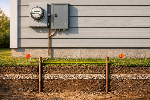 NEC 250.53: Grounding Electrode Installation Rules