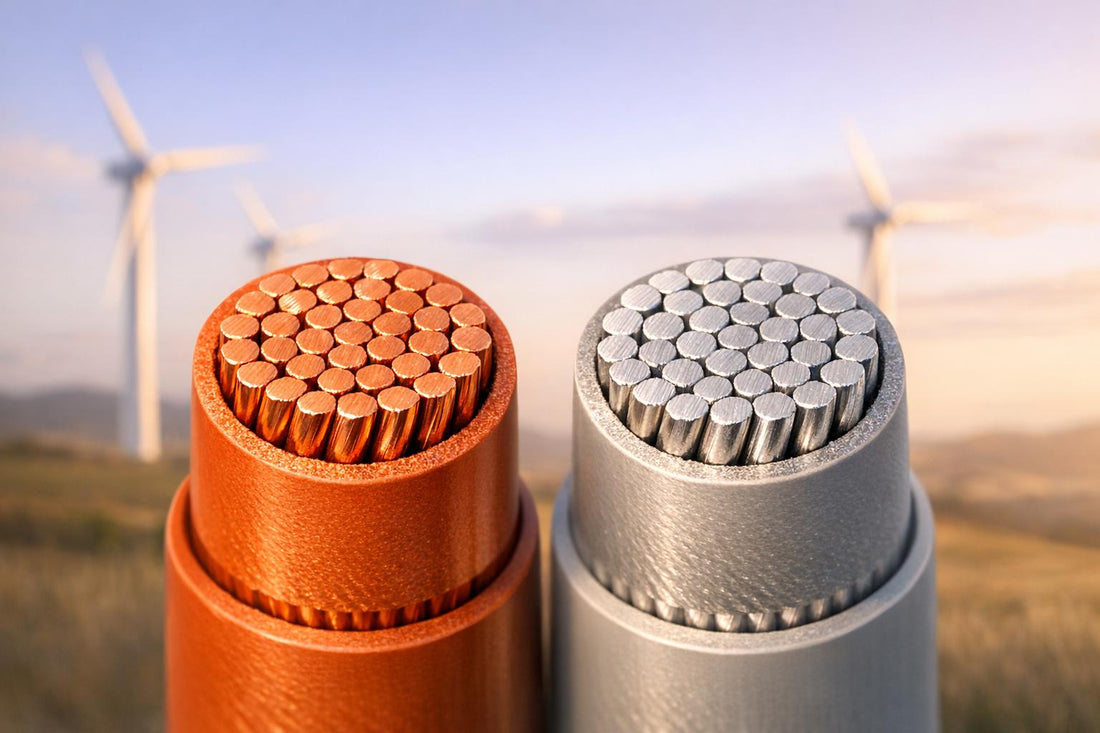 Copper vs. Aluminum Cables for Wind Turbines