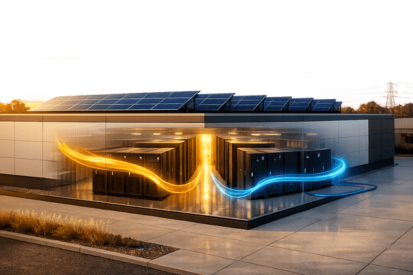 UPS and Solar: Powering Data Centers Together