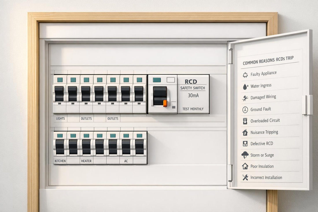 10 Reasons RCDs Trip and How to Fix Them