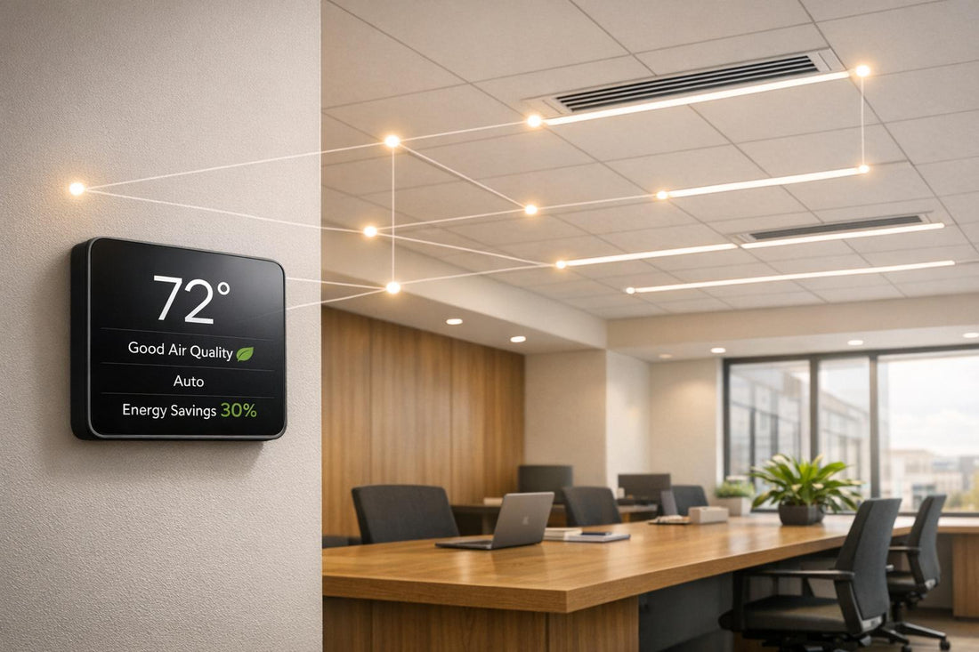 Top 7 Benefits of Smart Lighting and HVAC Control
