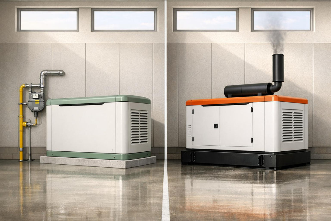 Natural Gas vs Diesel Generators: Key Differences
