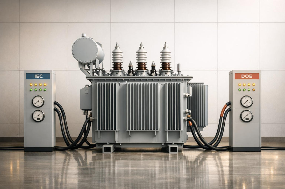IEC and DOE Testing Procedures for Transformers