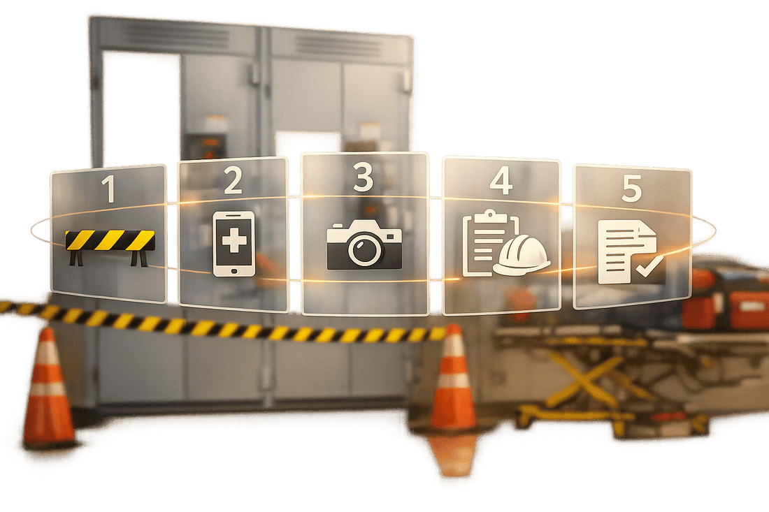 Arc Flash Incident Reporting Steps