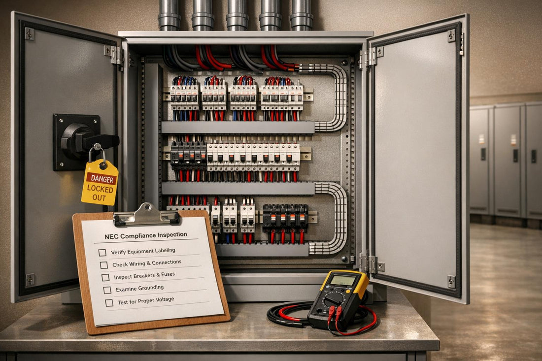 How to Inspect Industrial Equipment for NEC Compliance