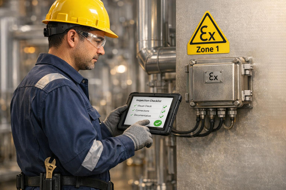How to Conduct Ex Equipment Inspections Safely