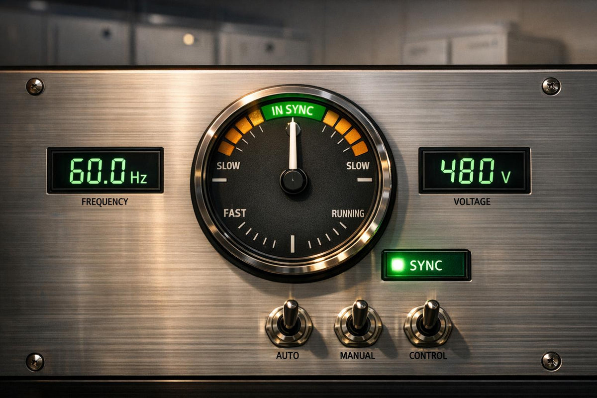 Generator Synchronization Automation – Electrical Trader