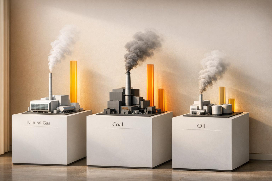 Fossil Fuels in Power: Efficiency by Type