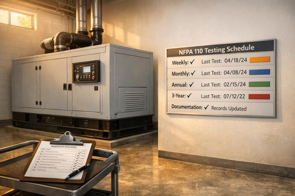 Emergency Generator Testing: NFPA 110 Guide