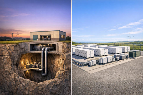 CAES vs Battery Storage: Key Differences