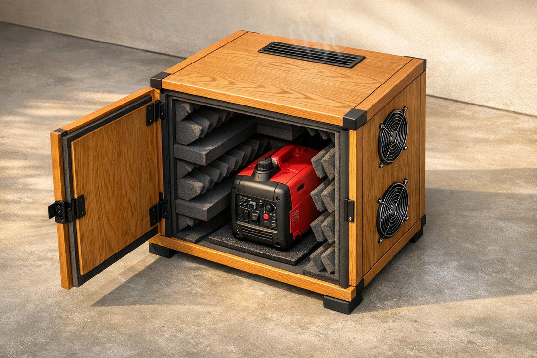 How to Build a Soundproof Generator Box