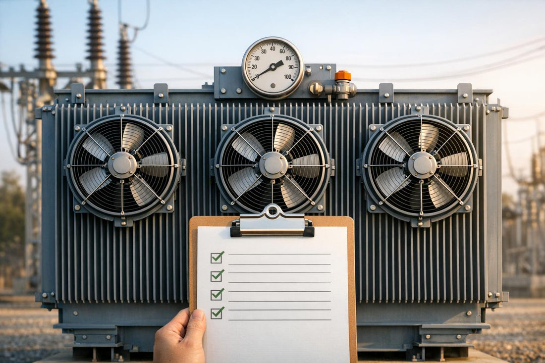 Cooling System Maintenance Checklist for Transformers