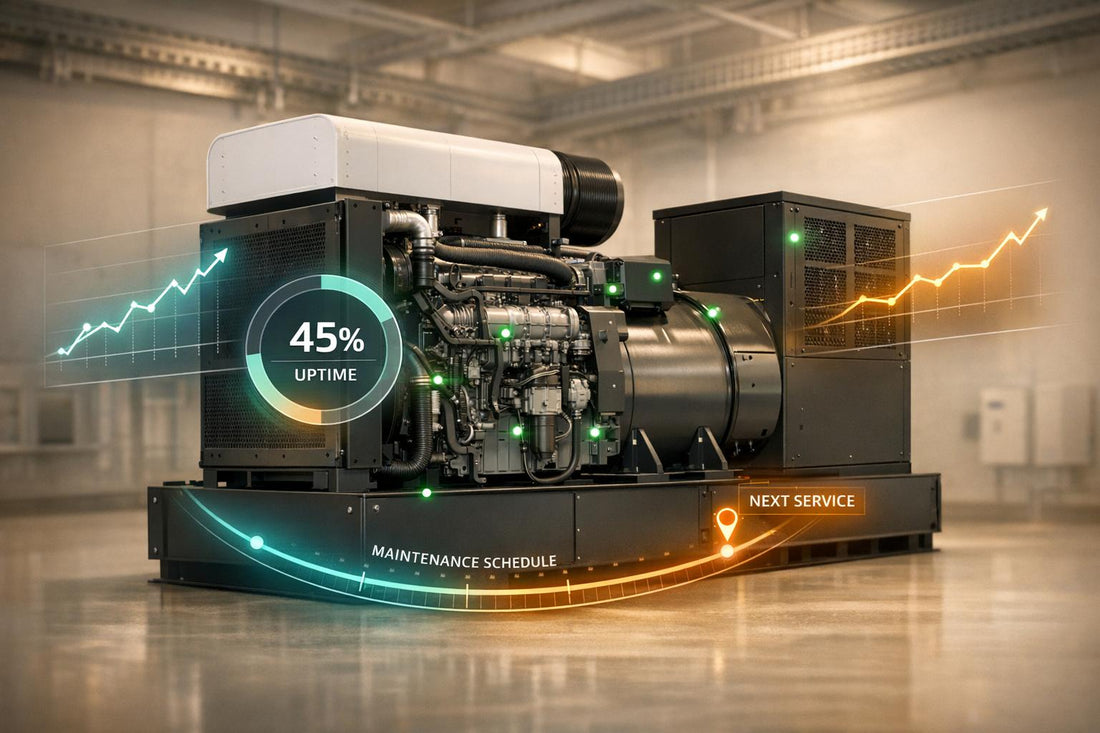 How Real-Time Data Reduces Generator Downtime