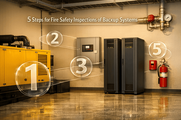 5 Steps for Fire Safety Inspections of Backup Systems