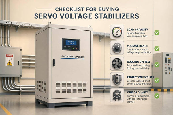 Checklist for Buying Servo Voltage Stabilizers