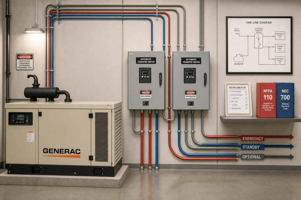 Code Compliance for Backup Power Systems