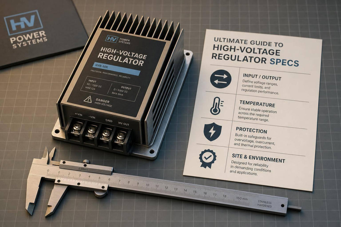 Ultimate Guide to High-Voltage Regulator Specs