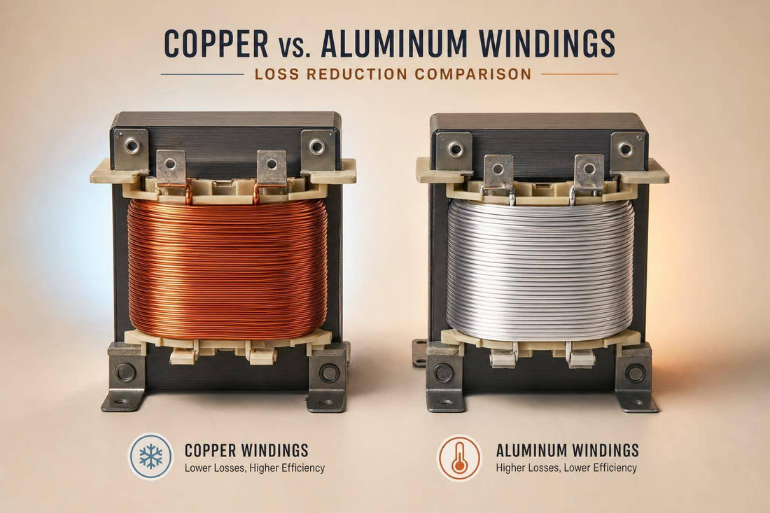 Copper vs. Aluminum Windings: Loss Reduction Comparison
