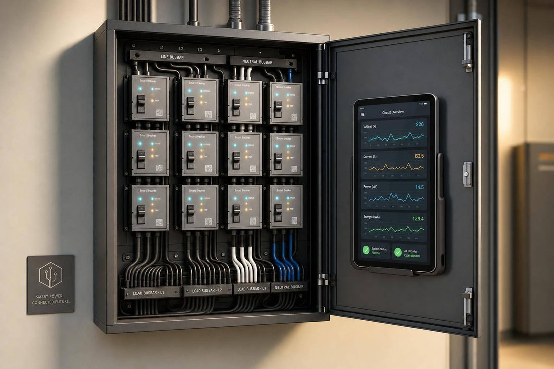 Smart Power Distribution with Modular IoT Panels