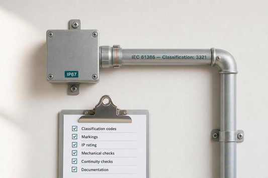 IEC 61386 Compliance: Inspection Checklist