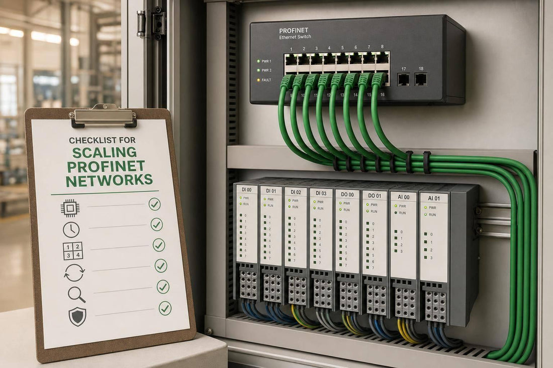 Checklist for Scaling PROFINET Networks