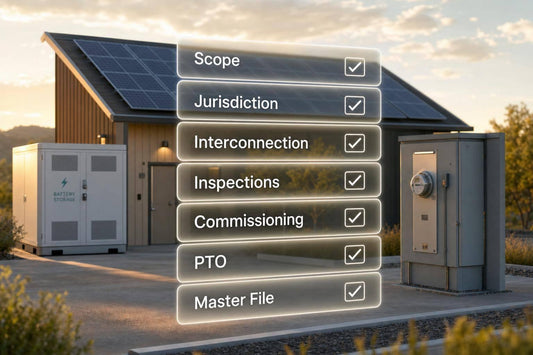 Checklist for Microgrid Permitting Compliance