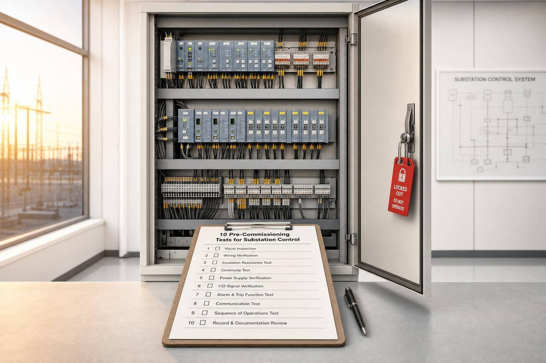10 Pre-Commissioning Tests for Substation Control