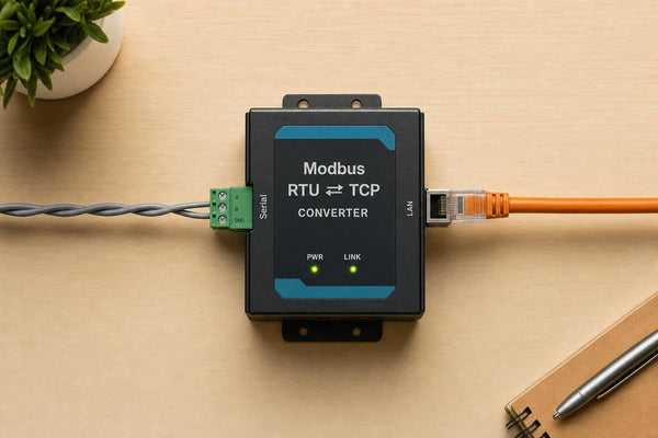 Modbus RTU vs TCP: Conversion
