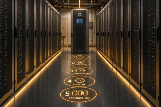 Data Center UPS Sizing: 5 Planning Steps