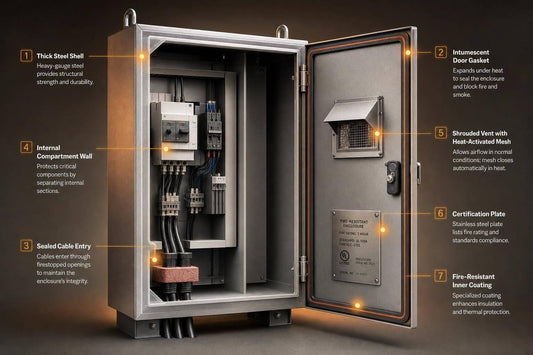 Fire-Resistant Enclosures: 7 Design Factors