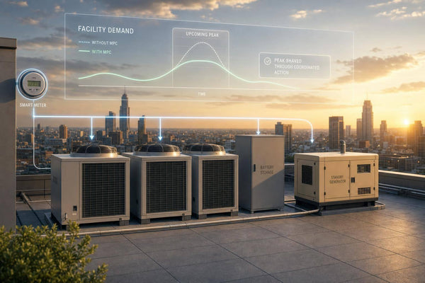 Data-Driven MPC for Facility Demand Management
